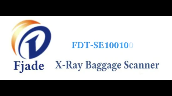 Fdt-Se100100 X線手荷物スキャナーは危険な液体を自動的に検出します